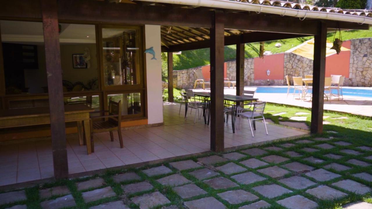 Belissima Casa Com Extensa Area Externa - Piscina, Sauna, Churrasqueira E Campo De Futebol - Com 5 Suites E A 500 Metros Da Rua Das Pedras Búzios Εξωτερικό φωτογραφία